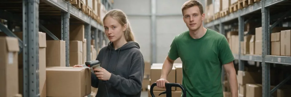 students-scanning-boxes-in-a-warehouse-aisle