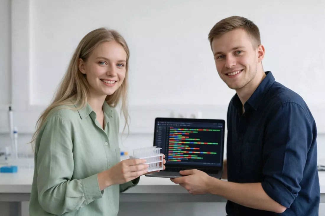 studenci-bioinformatyki-analizuja-dane-dna-w-laboratorium