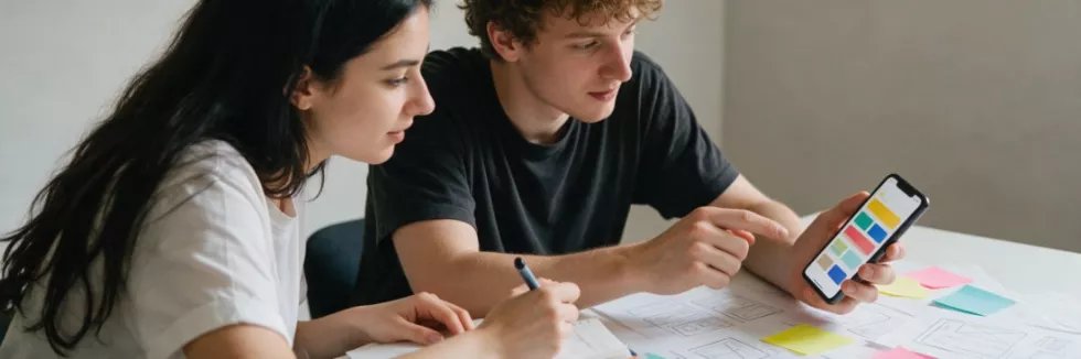 students-testing-an-app-prototype-with-paper-sketches