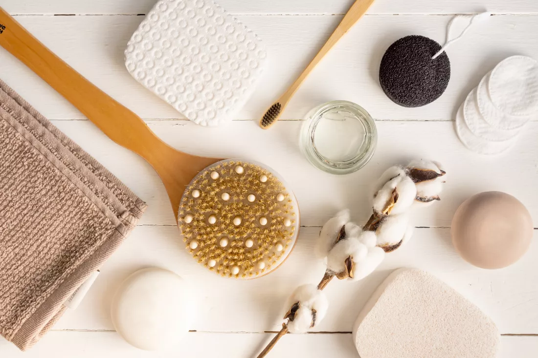 flat-lay-composition-with-bath-skin-care-accessories-white-background