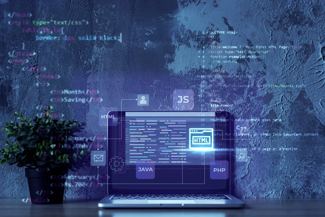 html-system-website-concept