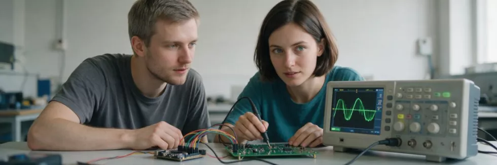 engineers-debugging-a-circuit-board-with-an-oscilloscope